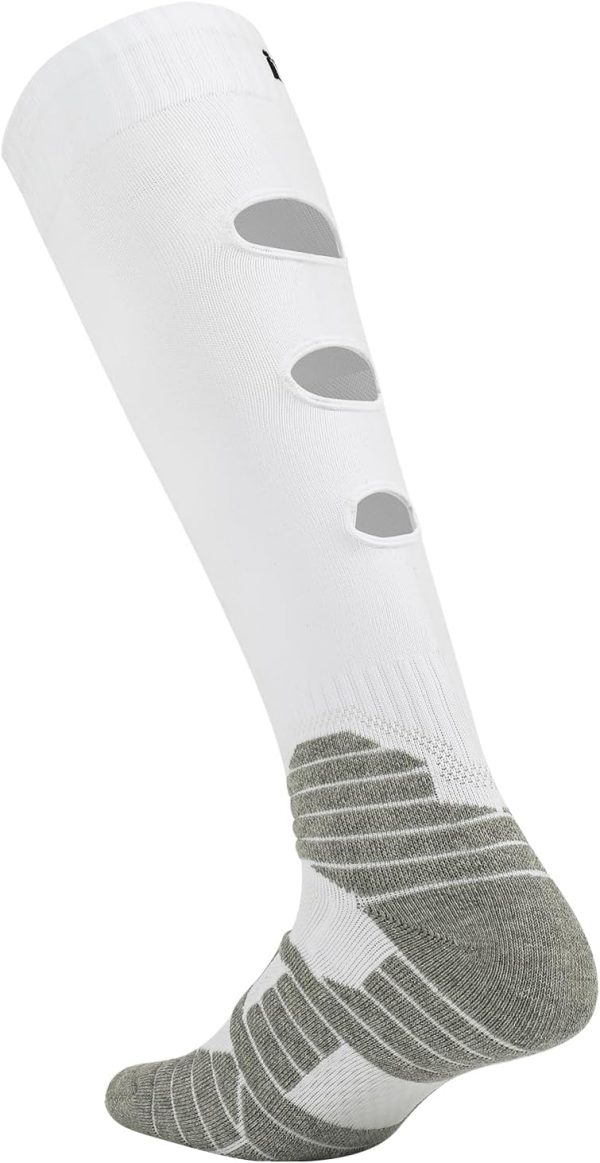 XIOVI Soccer Socks for adults Team Sport Circulation Support Socks Preventing Cramps Sports Outfit-1 Pairs